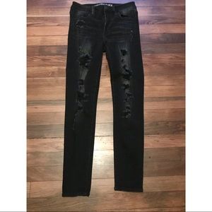 American Eagle Destroyed Jeggings